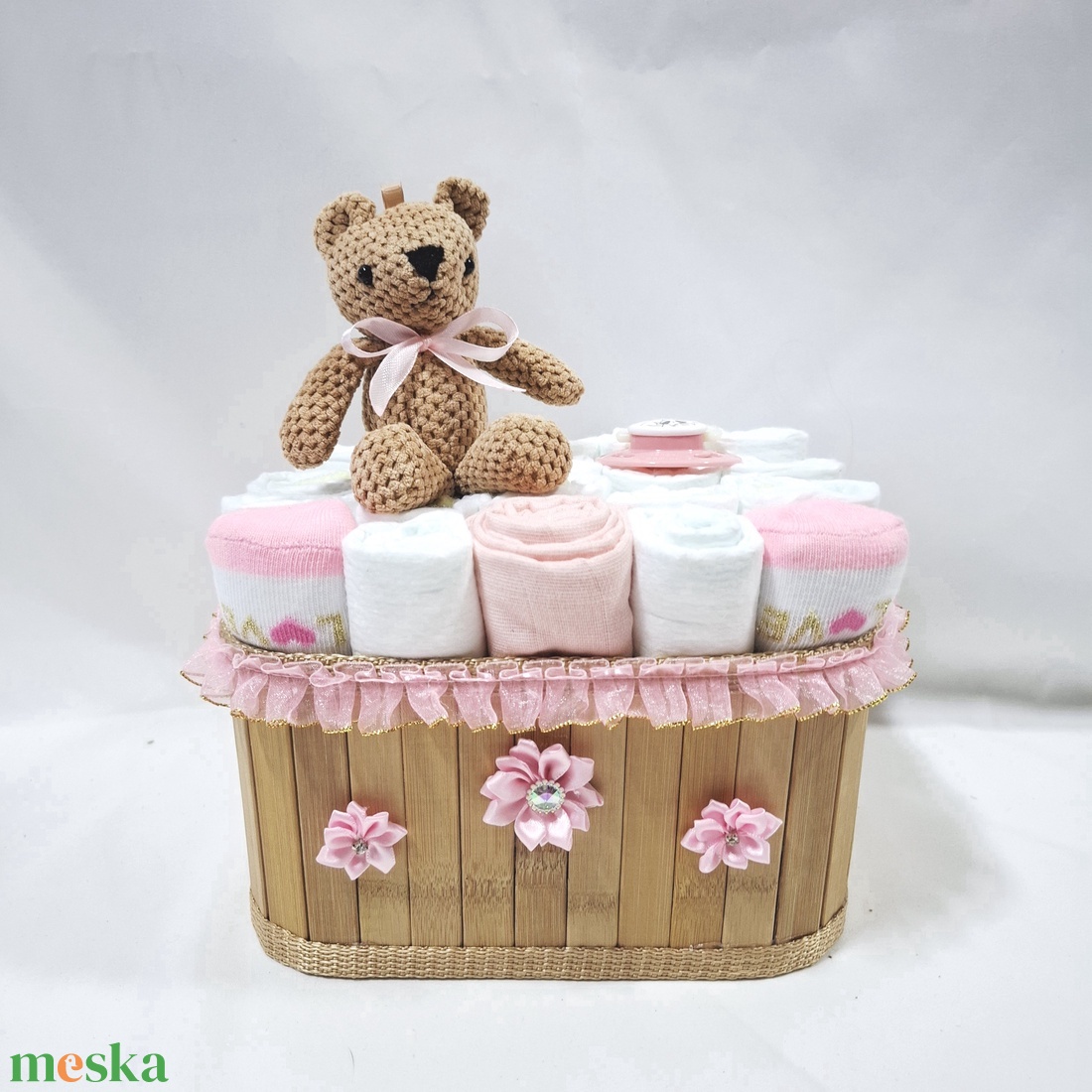 Mackó pelenkatorony, pelenkatorta babaváró csomag 2-5 kg, kelengye - játék & sport - babalátogató ajándékcsomag - Meska.hu Mackó pelenkatorony, pelenkatorta babaváró csomag 2-5 kg, kelengye - játék & sport - babalátogató ajándékcsomag - Meska.hu