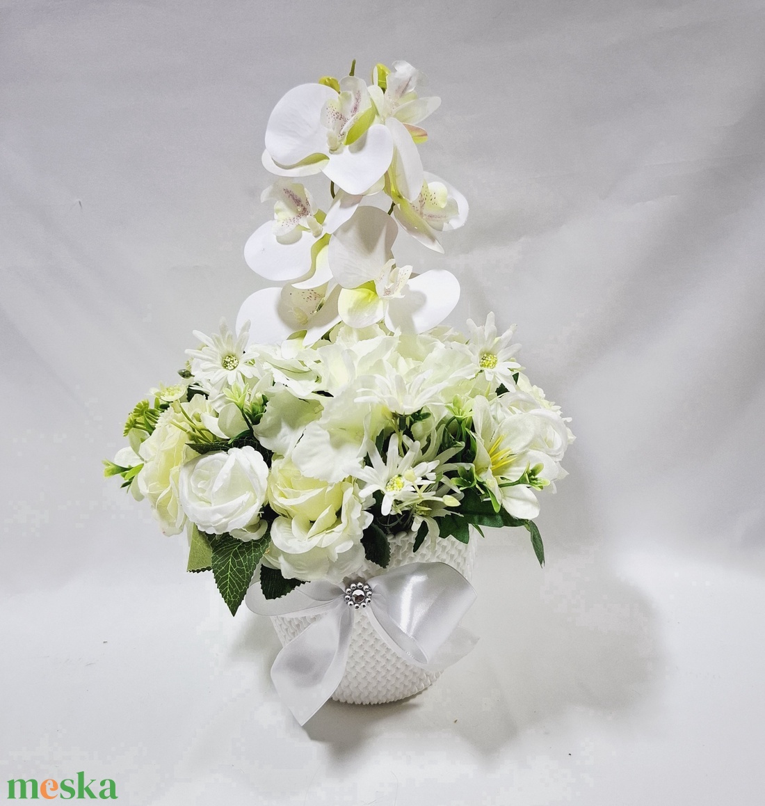 Orchidea rózsa virágcsokor, virágdoboz, asztaldísz, dekoráció, ajándék - otthon & életmód - dekoráció - virágdísz és tartó - virágbox, virágdoboz - Meska.hu Orchidea rózsa virágcsokor, virágdoboz, asztaldísz, dekoráció, ajándék - otthon & életmód - dekoráció - virágdísz és tartó - virágbox, virágdoboz - Meska.hu
