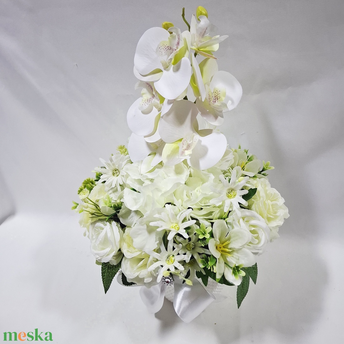 Orchidea rózsa virágcsokor, virágdoboz, asztaldísz, dekoráció, ajándék - otthon & életmód - dekoráció - virágdísz és tartó - virágbox, virágdoboz - Meska.hu Orchidea rózsa virágcsokor, virágdoboz, asztaldísz, dekoráció, ajándék - otthon & életmód - dekoráció - virágdísz és tartó - virágbox, virágdoboz - Meska.hu