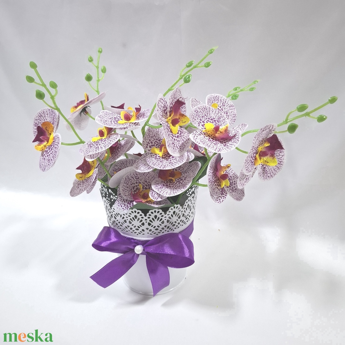 Orchidea virágcsokor, doboz, asztaldísz, ajándék - otthon & életmód - dekoráció - virágdísz és tartó - virágbox, virágdoboz - Meska.hu Orchidea virágcsokor, doboz, asztaldísz, ajándék - otthon & életmód - dekoráció - virágdísz és tartó - virágbox, virágdoboz - Meska.hu
