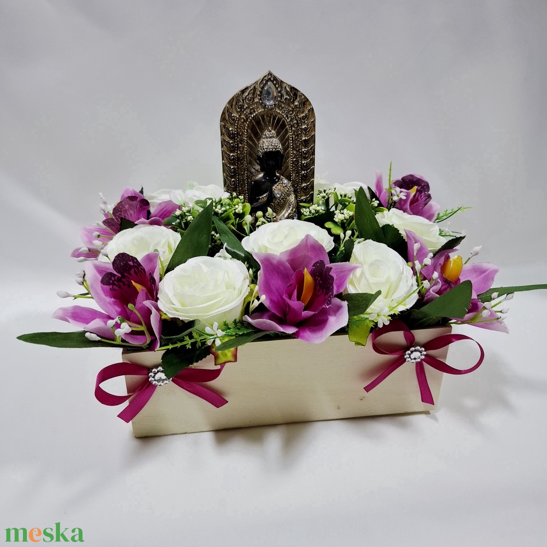 Buddha orchidea- rózsa virágcsokor, doboz, asztaldísz, ajándék - otthon & életmód - dekoráció - virágdísz és tartó - virágbox, virágdoboz - Meska.hu Buddha orchidea- rózsa virágcsokor, doboz, asztaldísz, ajándék - otthon & életmód - dekoráció - virágdísz és tartó - virágbox, virágdoboz - Meska.hu
