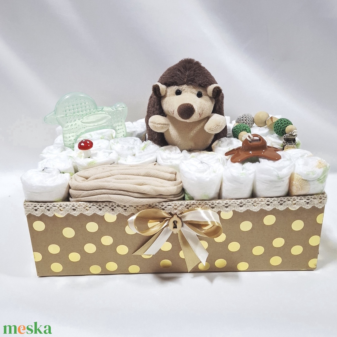 Süni baba box, pelenkatorta 2-5 kg pelenka doboz, babaváró csomag - játék & sport - babalátogató ajándékcsomag - Meska.hu Süni baba box, pelenkatorta 2-5 kg pelenka doboz, babaváró csomag - játék & sport - babalátogató ajándékcsomag - Meska.hu