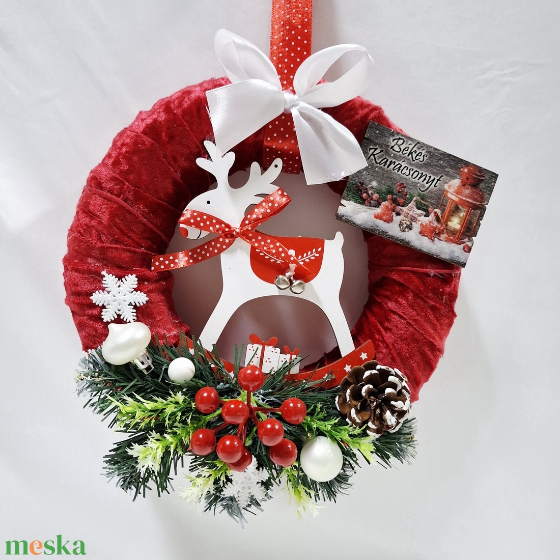 Karácsonyi kopogtató , ajtódísz, ablakdísz, dekoráció - karácsony - karácsonyi lakásdekoráció - karácsonyi ajtódíszek - Meska.hu Karácsonyi kopogtató , ajtódísz, ablakdísz, dekoráció - karácsony - karácsonyi lakásdekoráció - karácsonyi ajtódíszek - Meska.hu