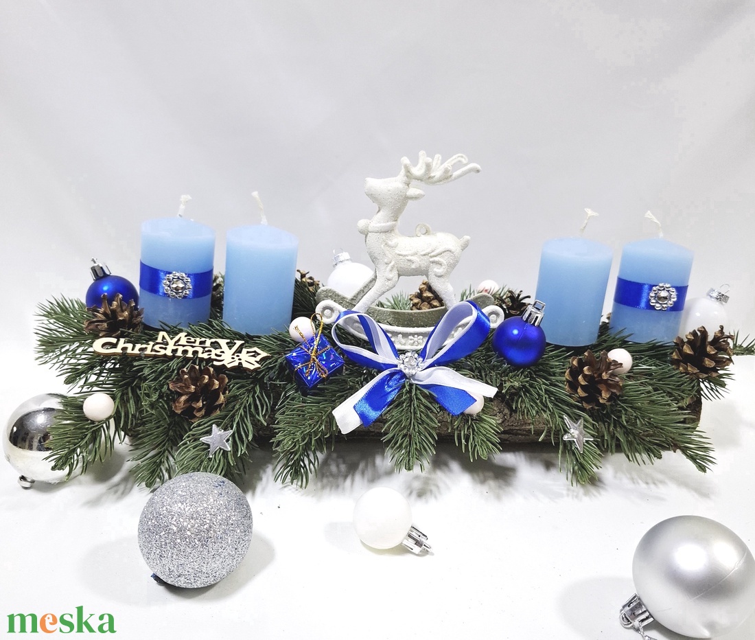 Adventi rénszarvas koszorú, asztaldísz, dekoráció - karácsony - adventi díszek - adventi asztaldísz - Meska.hu Adventi rénszarvas koszorú, asztaldísz, dekoráció - karácsony - adventi díszek - adventi asztaldísz - Meska.hu