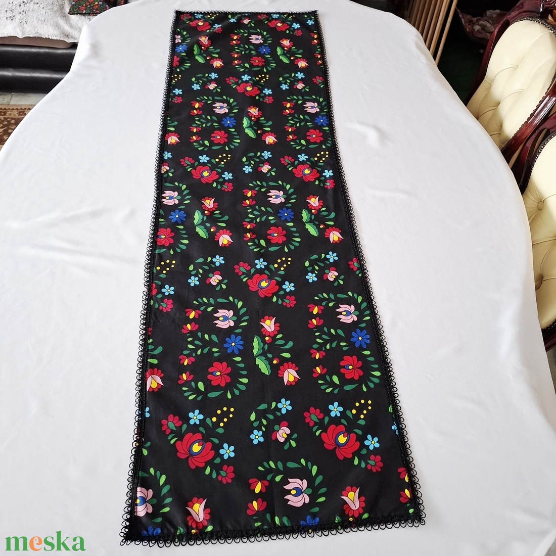 Magyaros tulipános futó asztalterítő, 135x40 cm dekoráció - otthon & életmód - konyhafelszerelés, tálalás - tálalás - terítő - Meska.hu Magyaros tulipános futó asztalterítő, 135x40 cm dekoráció - otthon & életmód - konyhafelszerelés, tálalás - tálalás - terítő - Meska.hu