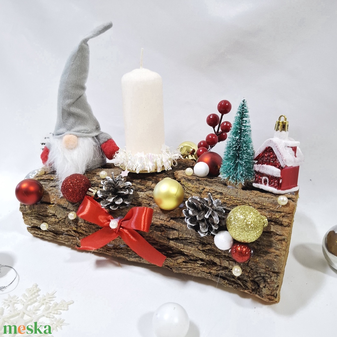Adventi manó koszorú,  asztaldísz,  dekoráció - karácsony - adventi díszek - adventi asztaldísz - Meska.hu Adventi manó koszorú,  asztaldísz,  dekoráció - karácsony - adventi díszek - adventi asztaldísz - Meska.hu