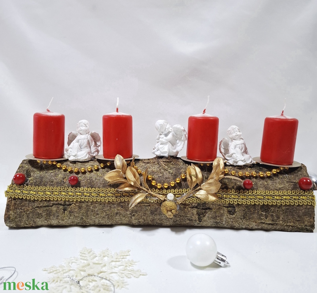 Adventi angyalok koszorú,  asztaldísz,  dekoráció - karácsony - adventi díszek - adventi asztaldísz - Meska.hu Adventi angyalok koszorú,  asztaldísz,  dekoráció - karácsony - adventi díszek - adventi asztaldísz - Meska.hu