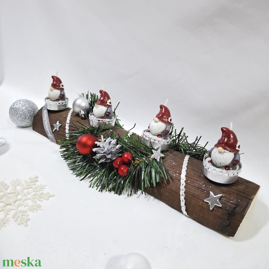 Adventi manó koszorú,  asztaldísz,  dekoráció - karácsony - adventi díszek - adventi asztaldísz - Meska.hu Adventi manó koszorú,  asztaldísz,  dekoráció - karácsony - adventi díszek - adventi asztaldísz - Meska.hu