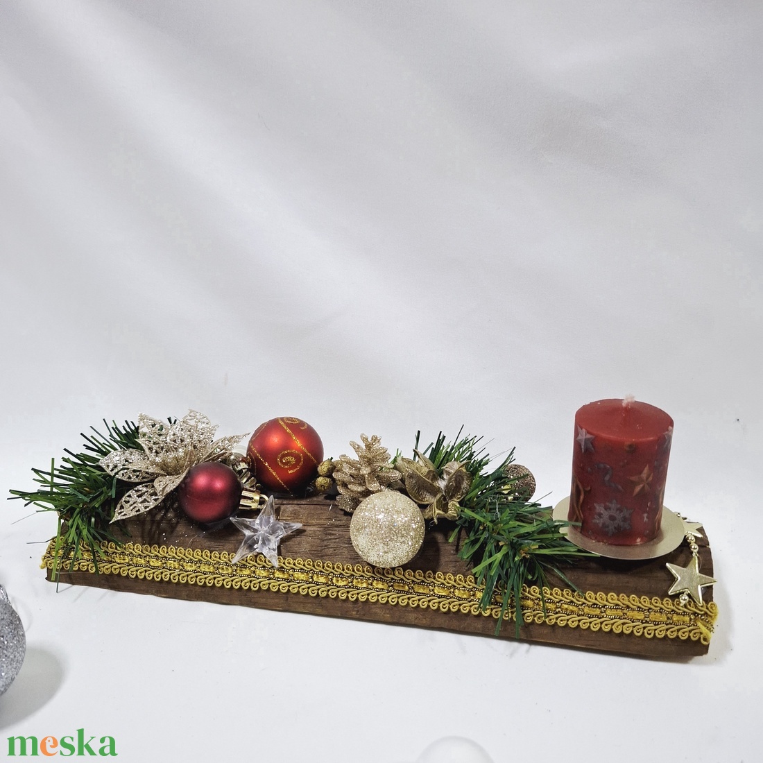 Adventi klasszikus koszorú,  asztaldísz,  dekoráció - karácsony - adventi díszek - adventi asztaldísz - Meska.hu Adventi klasszikus koszorú,  asztaldísz,  dekoráció - karácsony - adventi díszek - adventi asztaldísz - Meska.hu