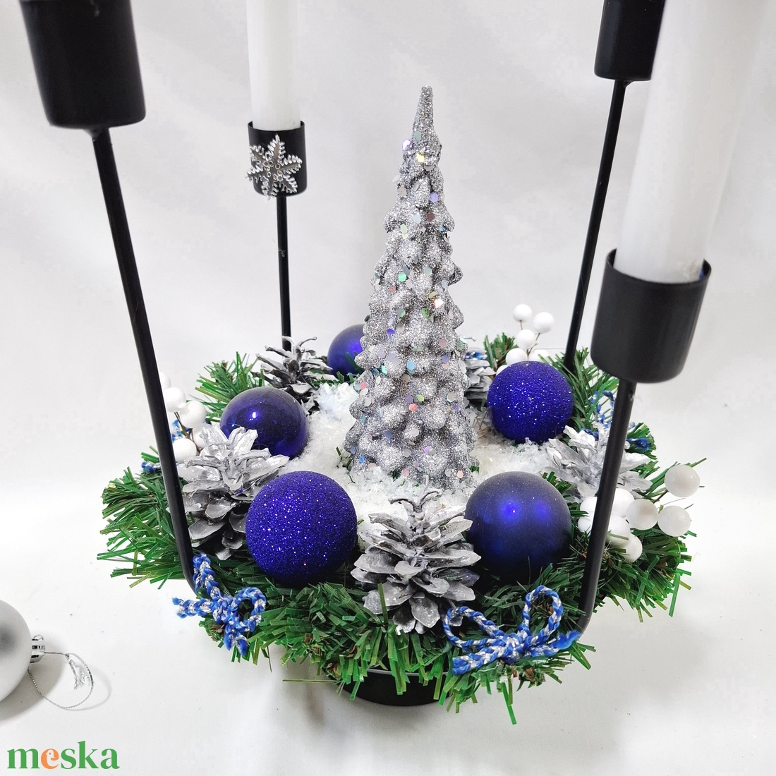 Adventi klasszikus koszorú,  asztaldísz,  dekoráció - karácsony - adventi díszek - adventi asztaldísz - Meska.hu Adventi klasszikus koszorú,  asztaldísz,  dekoráció - karácsony - adventi díszek - adventi asztaldísz - Meska.hu