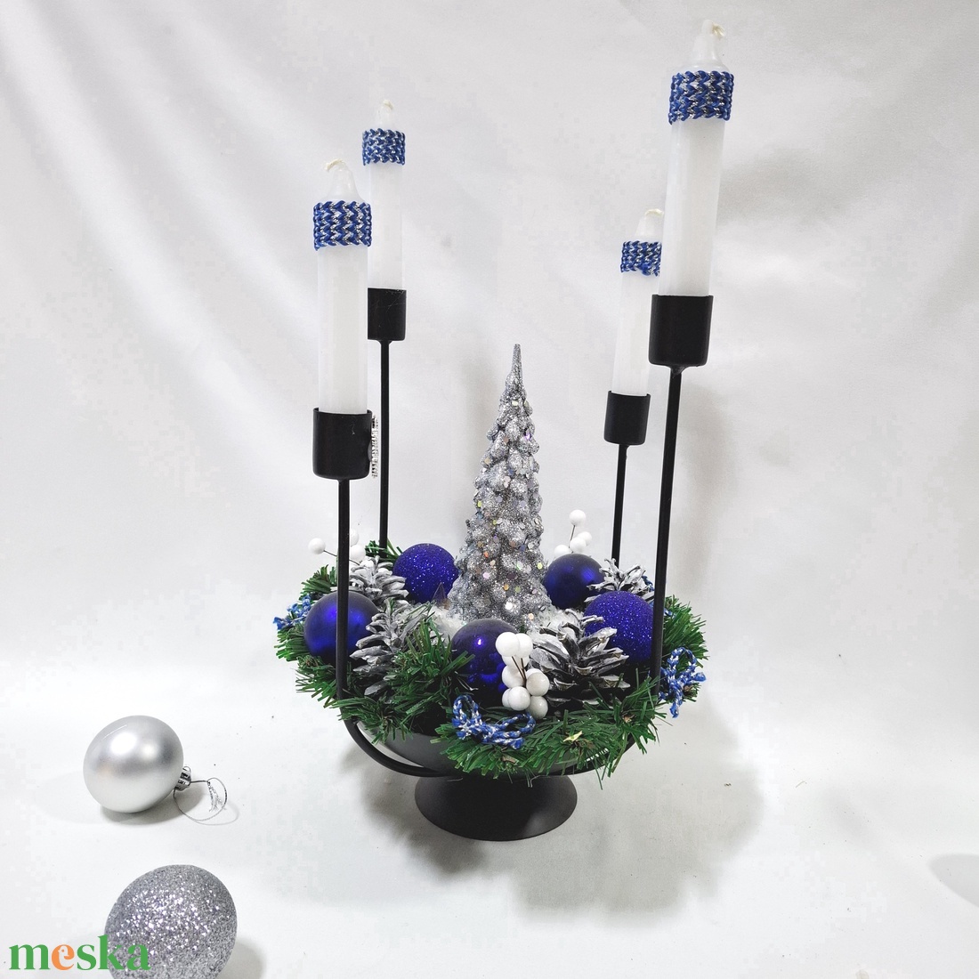 Adventi klasszikus koszorú,  asztaldísz,  dekoráció - karácsony - adventi díszek - adventi asztaldísz - Meska.hu Adventi klasszikus koszorú,  asztaldísz,  dekoráció - karácsony - adventi díszek - adventi asztaldísz - Meska.hu