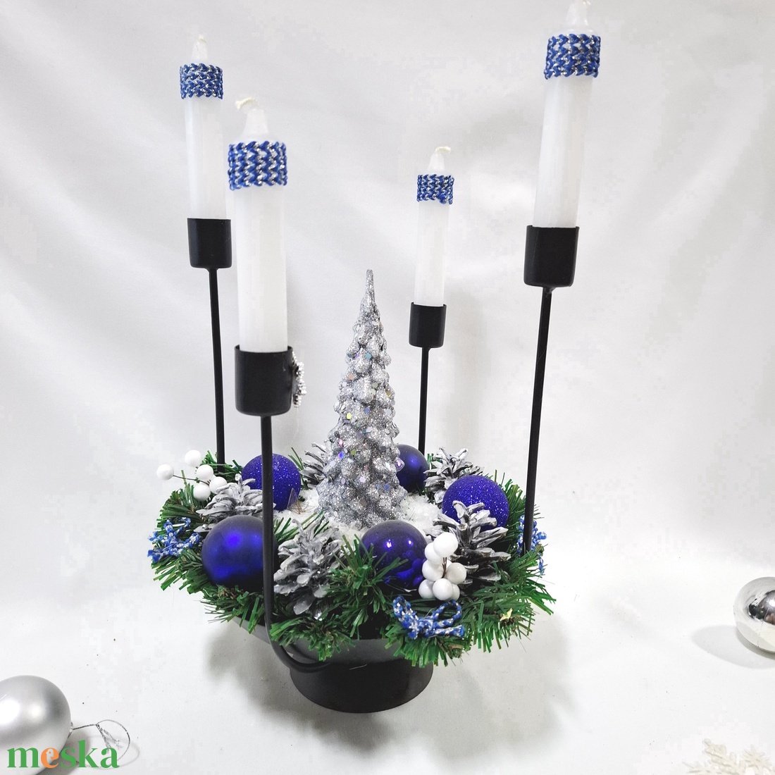 Adventi klasszikus koszorú,  asztaldísz,  dekoráció - karácsony - adventi díszek - adventi asztaldísz - Meska.hu Adventi klasszikus koszorú,  asztaldísz,  dekoráció - karácsony - adventi díszek - adventi asztaldísz - Meska.hu