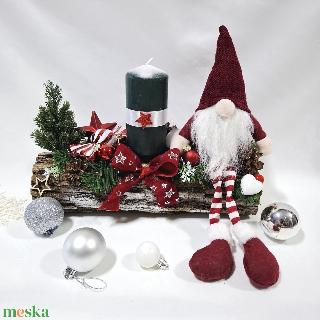 Adventi manó koszorú,  asztaldísz,  dekoráció - karácsony - adventi díszek - adventi asztaldísz - Meska.hu Adventi manó koszorú,  asztaldísz,  dekoráció - karácsony - adventi díszek - adventi asztaldísz - Meska.hu
