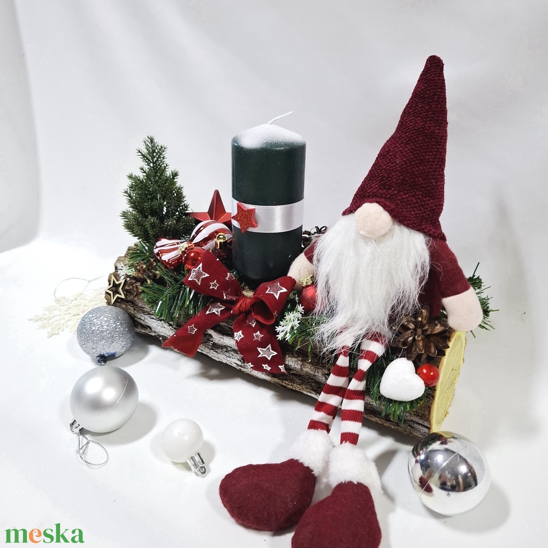 Adventi manó koszorú,  asztaldísz,  dekoráció - karácsony - adventi díszek - adventi asztaldísz - Meska.hu Adventi manó koszorú,  asztaldísz,  dekoráció - karácsony - adventi díszek - adventi asztaldísz - Meska.hu