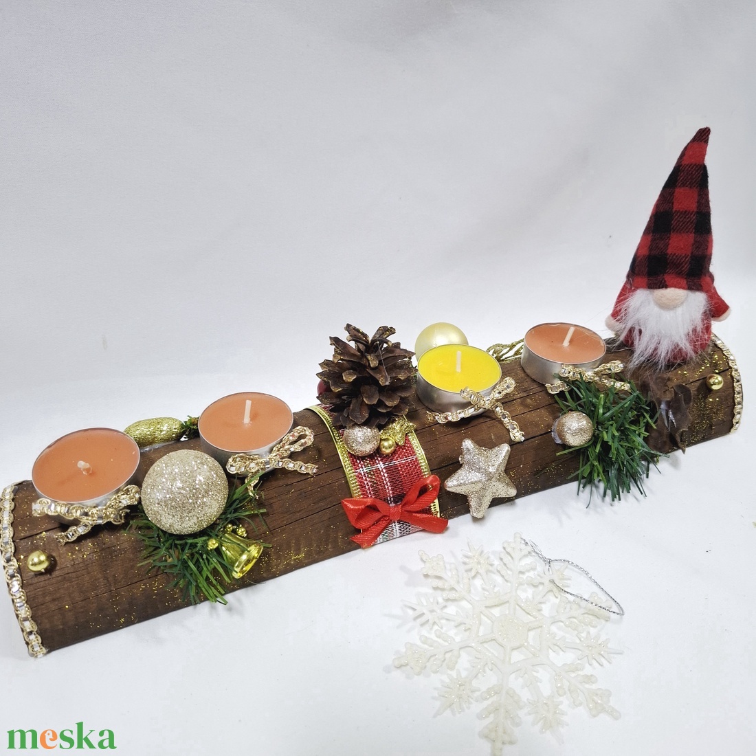 Adventi manó koszorú,  asztaldísz, karácsonyi dekoráció - karácsony - adventi díszek - adventi asztaldísz - Meska.hu Adventi manó koszorú,  asztaldísz, karácsonyi dekoráció - karácsony - adventi díszek - adventi asztaldísz - Meska.hu