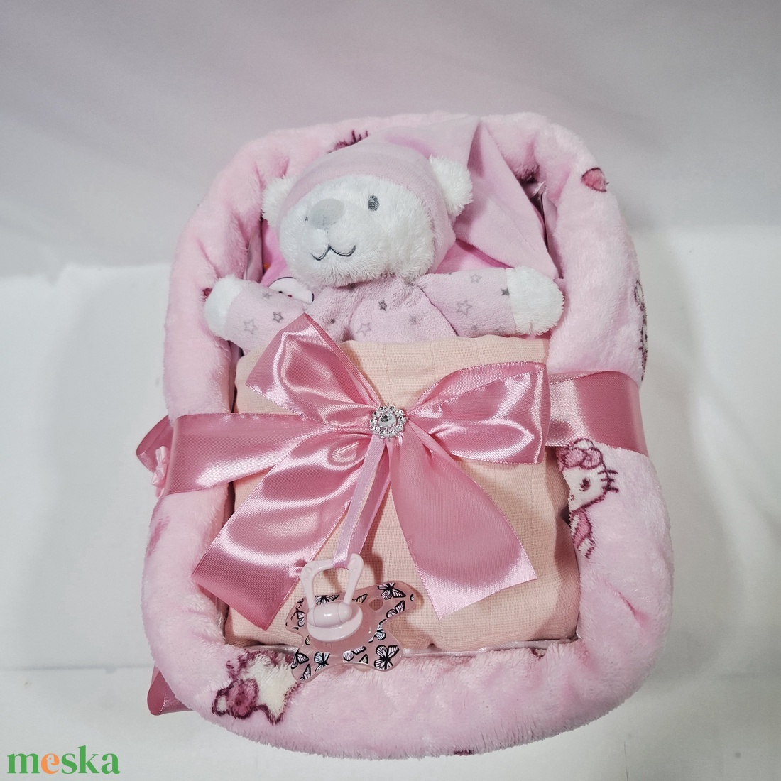 Édes álom pelenkatorta 2-5kg, babaváró csomag, kelengye  - baba - mama - pelenkázó, babafürdető kellékek - pelenkatorta - Meska.hu