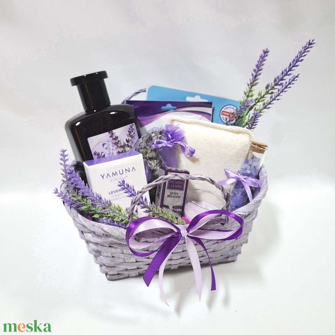 Levendula kényeztető csomag, spa szett  - szépségápolás - kozmetikai ajándékcsomag - Meska.hu