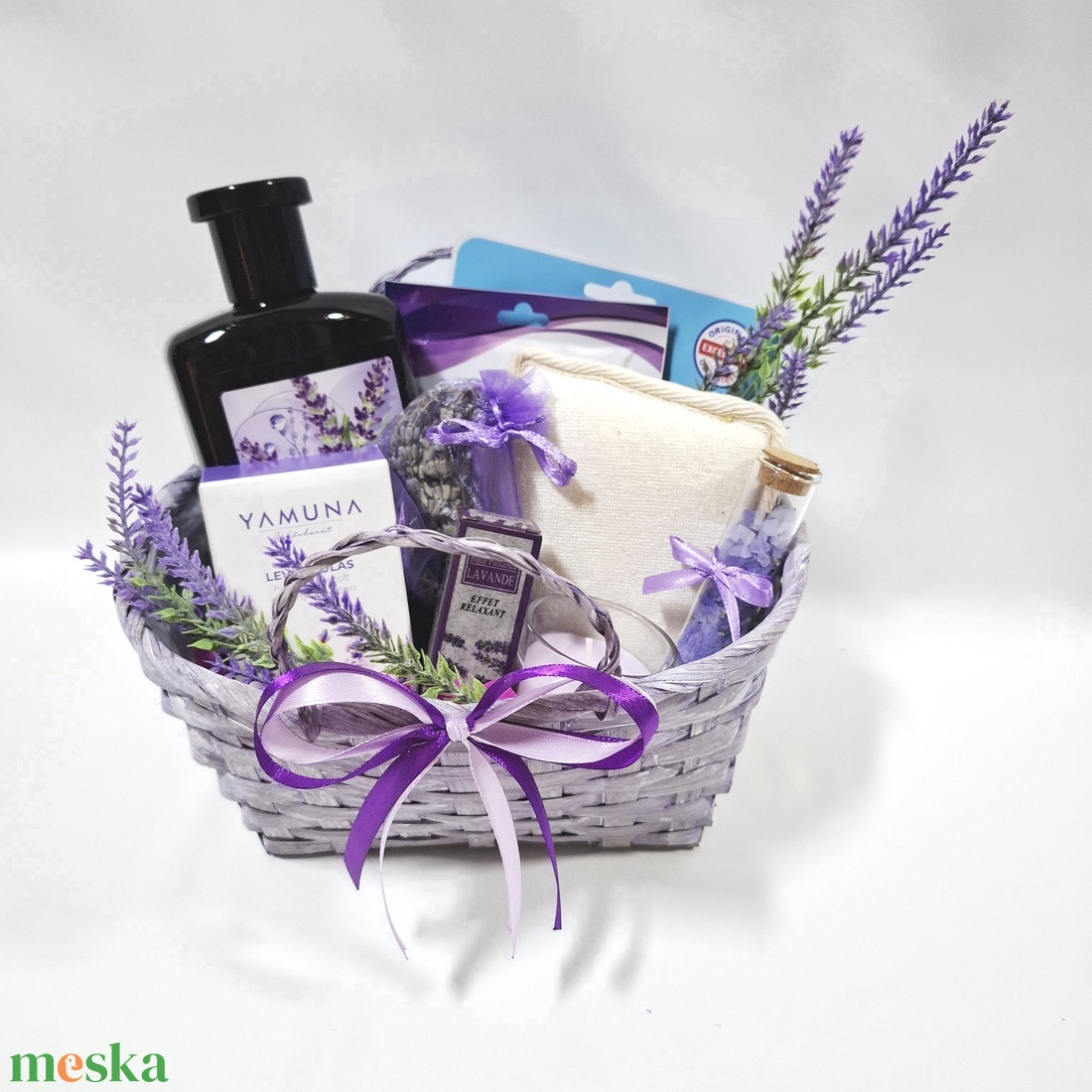 Levendula kényeztető csomag, spa szett  - szépségápolás - kozmetikai ajándékcsomag - Meska.hu