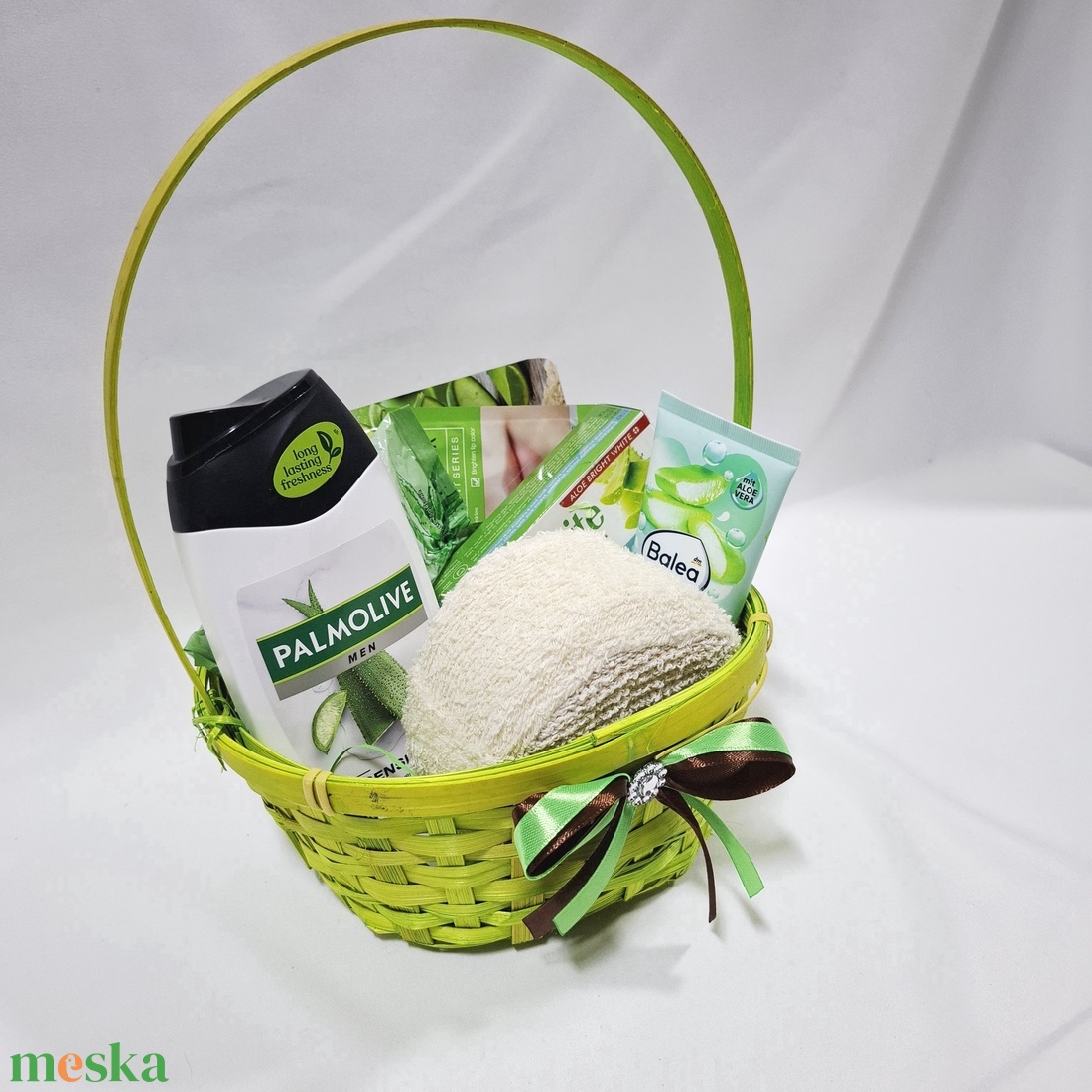 Vitamin gazdag Aloe vera kényeztető csomag, SPA doboz, kozmetikai csomag  - szépségápolás - kozmetikai ajándékcsomag - Meska.hu