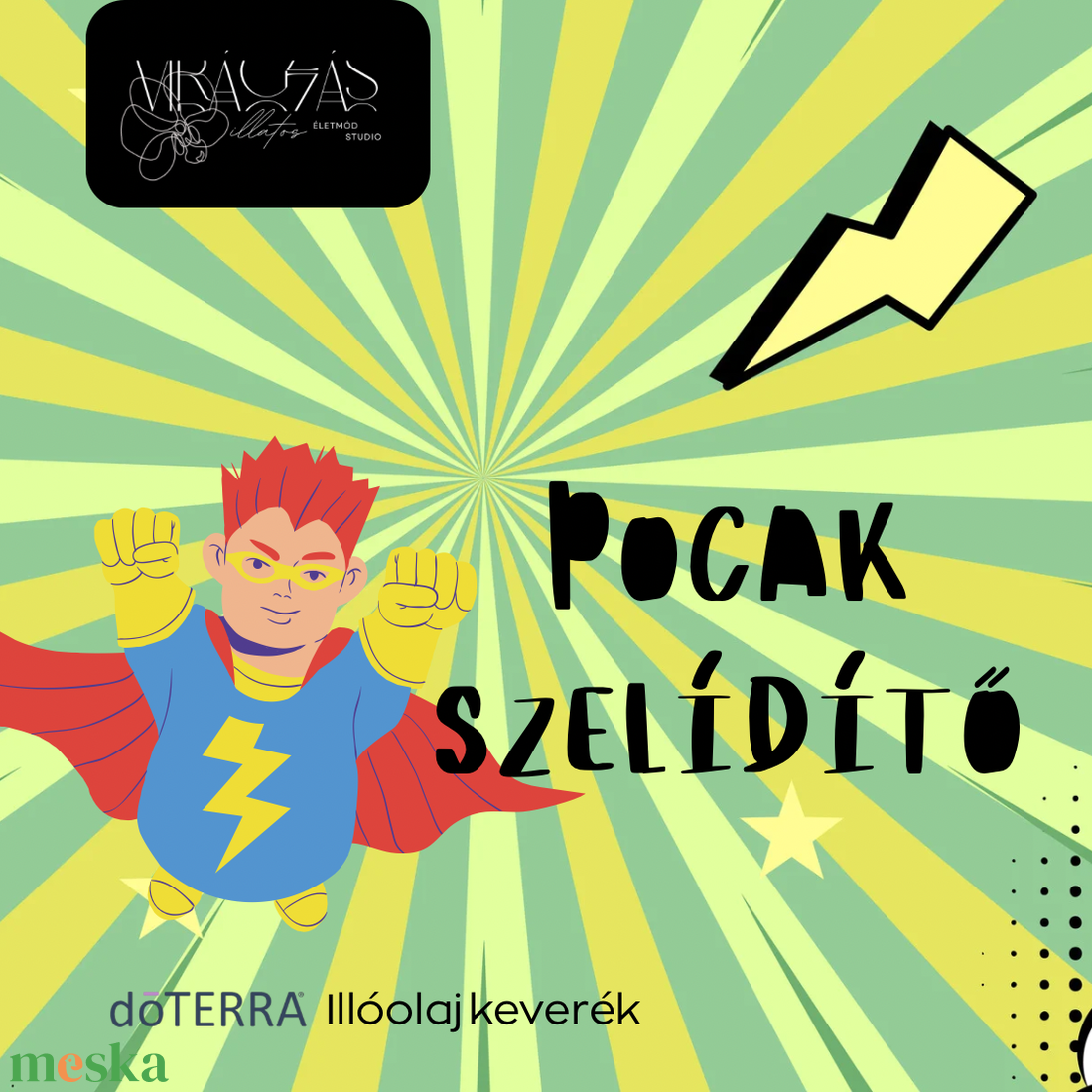 Pocak szelídítő - illóolaj keverék  - kellékek & szerszámok - kozmetikai alapanyag - illóolajok - Meska.hu