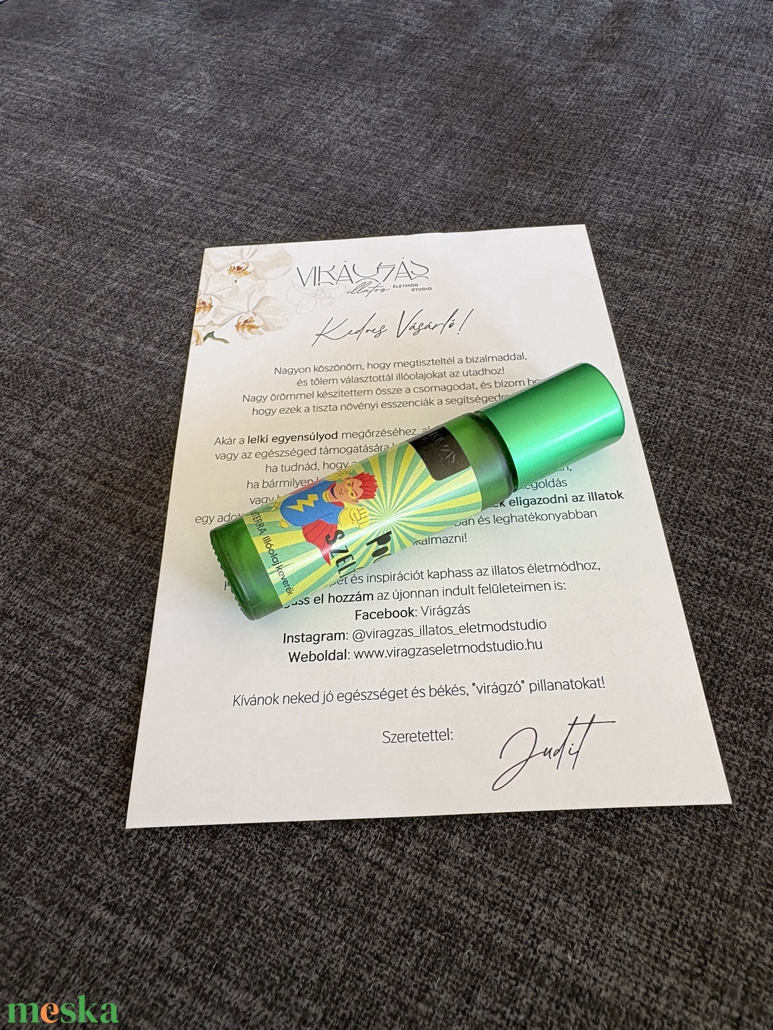 Pocak szelídítő - illóolaj keverék  - kellékek & szerszámok - kozmetikai alapanyag - illóolajok - Meska.hu