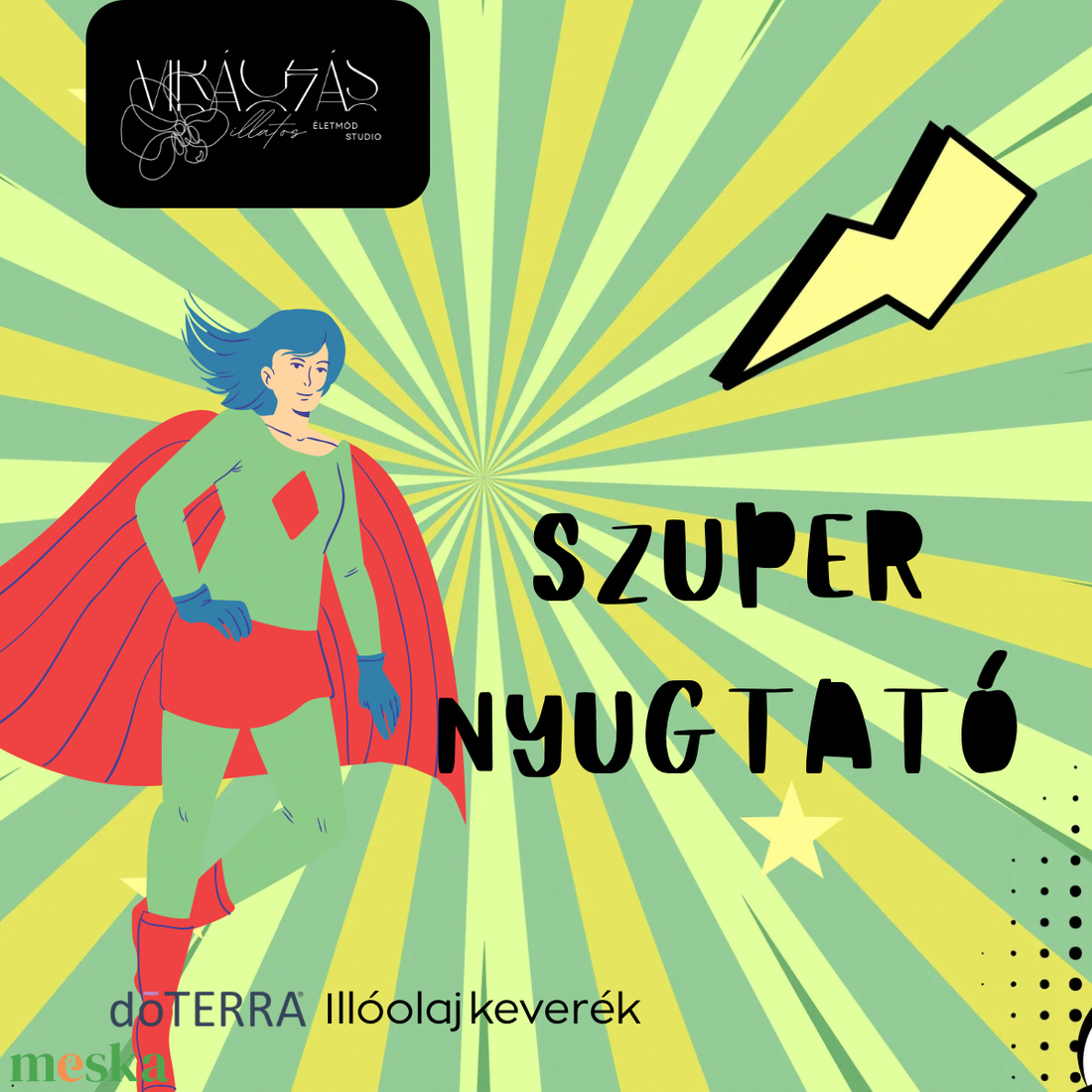 Szuper nyugtató - illóolaj keverék  - kellékek & szerszámok - kozmetikai alapanyag - illóolajok - Meska.hu