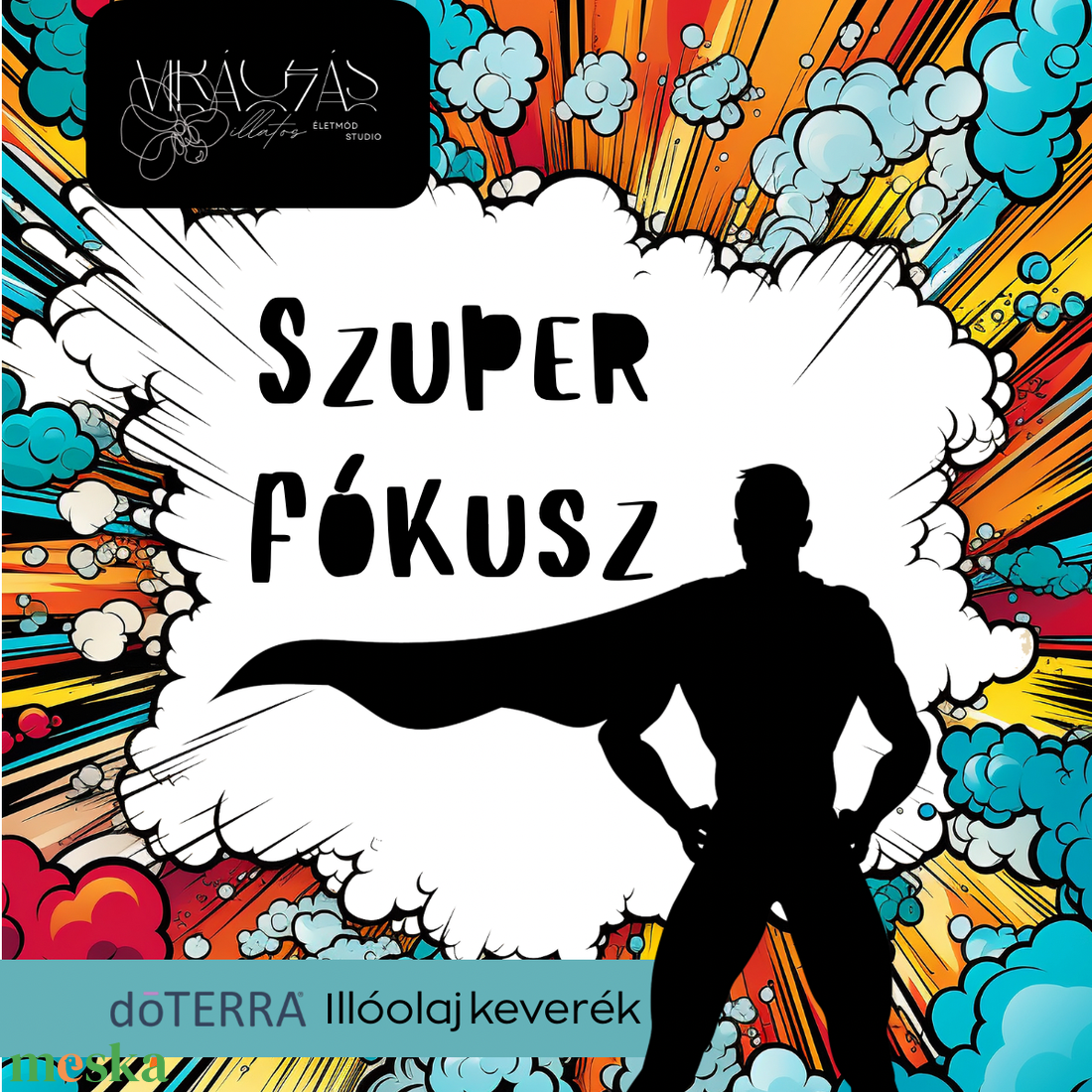 Szuperfókusz - illóolaj keverék   - kellékek & szerszámok - kozmetikai alapanyag - illóolajok - Meska.hu