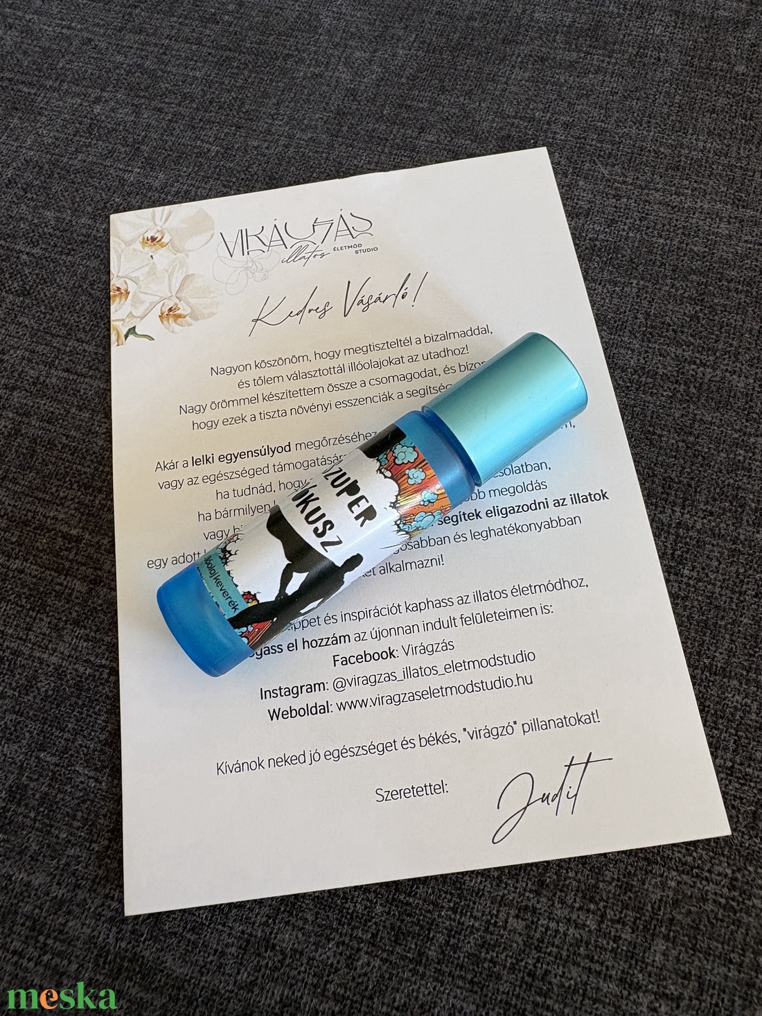 Szuperfókusz - illóolaj keverék   - kellékek & szerszámok - kozmetikai alapanyag - illóolajok - Meska.hu