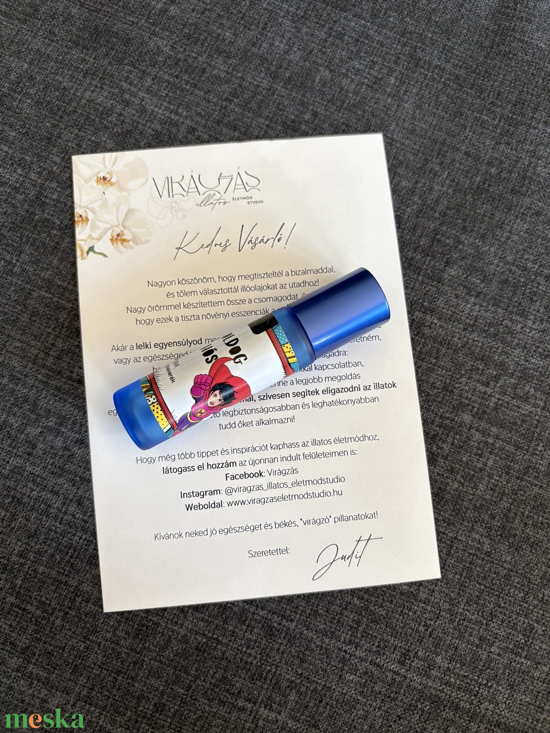 Boldog hős - illóolaj keverék - kellékek & szerszámok - kozmetikai alapanyag - illóolajok - Meska.hu