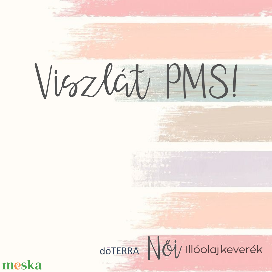Viszlát PMS! - Női illóolaj keverék  - kellékek & szerszámok - kozmetikai alapanyag - illóolajok - Meska.hu