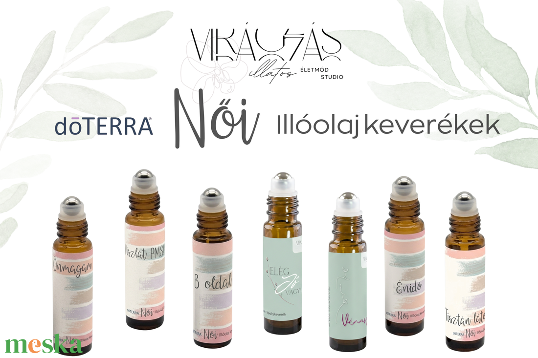 B oldal - Női illóolaj keverék  - kellékek & szerszámok - kozmetikai alapanyag - illóolajok - Meska.hu