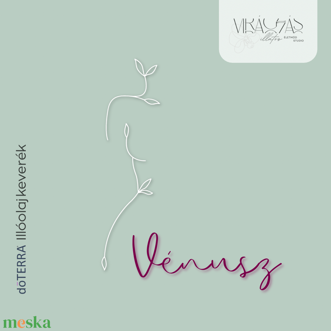 Vénusz - Női illóolaj keverék  - kellékek & szerszámok - kozmetikai alapanyag - illóolajok - Meska.hu