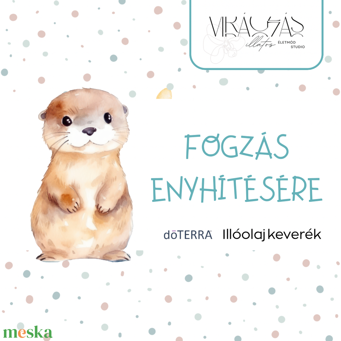 Fogzás enyhítésére - illóolaj keverék  - kellékek & szerszámok - kozmetikai alapanyag - illóolajok - Meska.hu