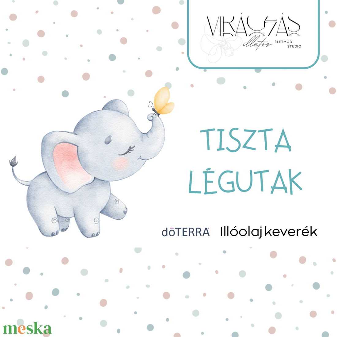 Tisza légutak - illóolaj keverék babáknak - kellékek & szerszámok - kozmetikai alapanyag - illóolajok - Meska.hu