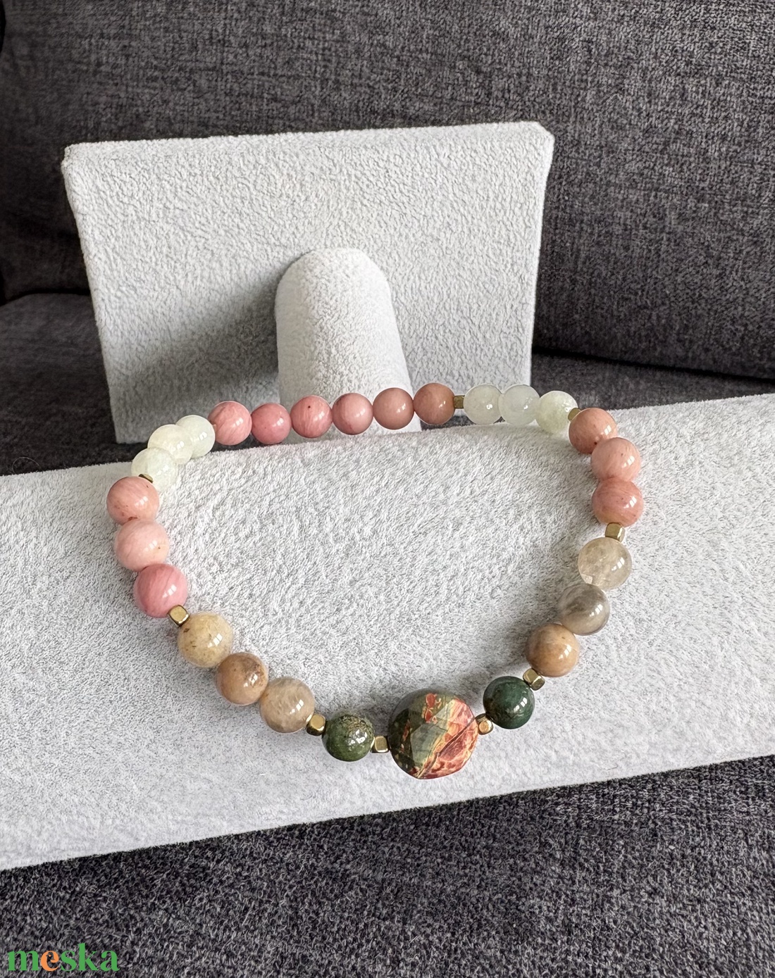 A nagy csapat - ásványkarkötő - ékszer - karkötő - ásványkarkötő - Meska.hu