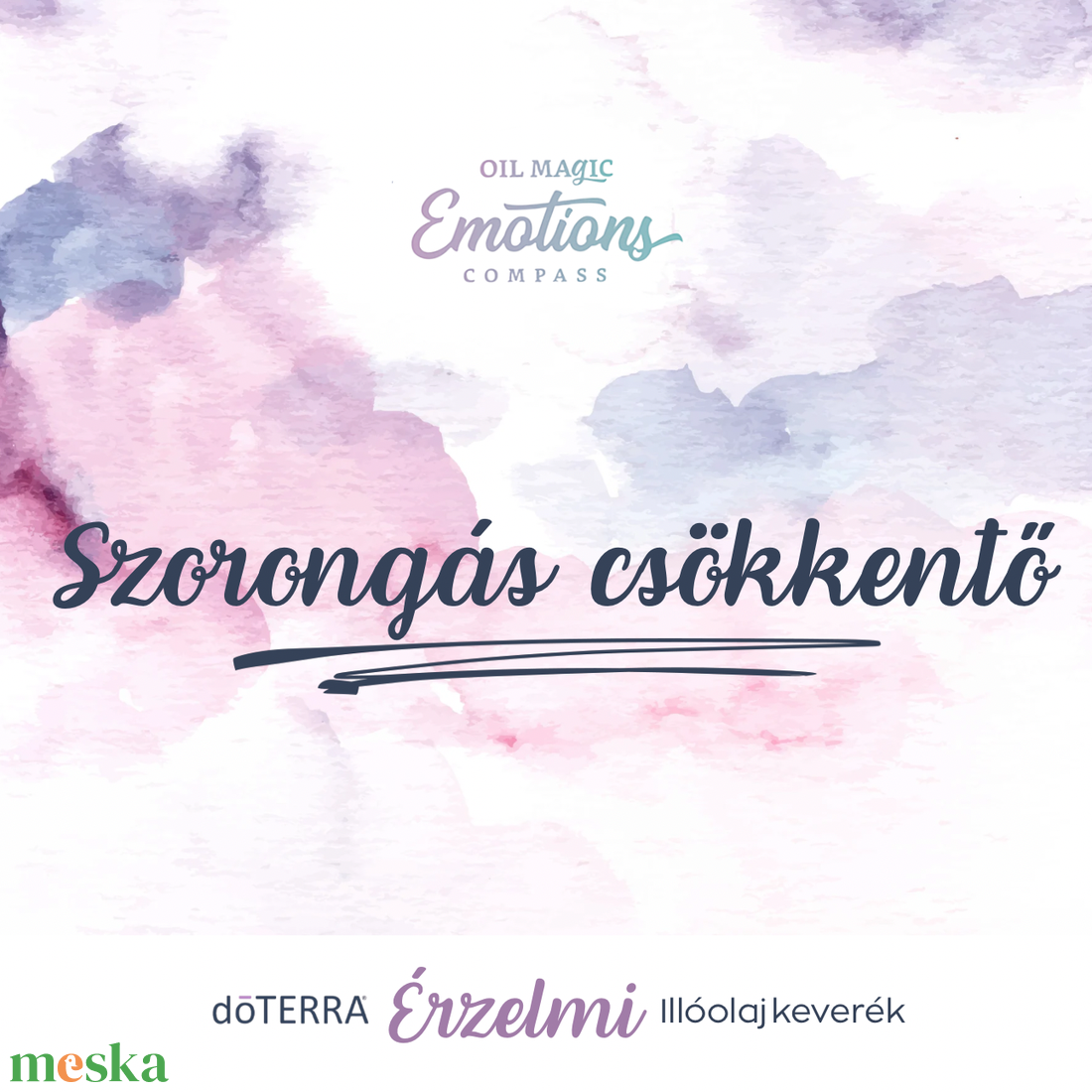 Szorongás csökkentő - érzelmi illóolaj keverék - kellékek & szerszámok - kozmetikai alapanyag - illóolajok - Meska.hu