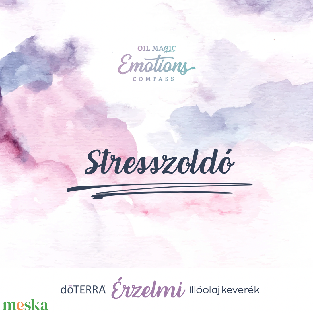 Stresszoldó - érzelmi illóolaj keverék - kellékek & szerszámok - kozmetikai alapanyag - illóolajok - Meska.hu