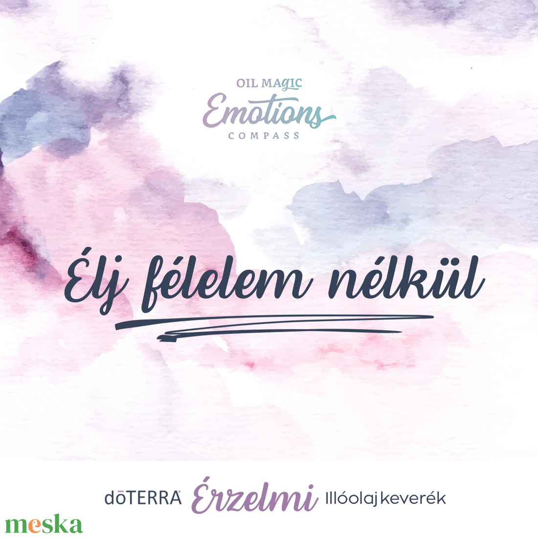 Élj félelem nélkül - érzelmi illóolaj keverék - kellékek & szerszámok - kozmetikai alapanyag - illóolajok - Meska.hu