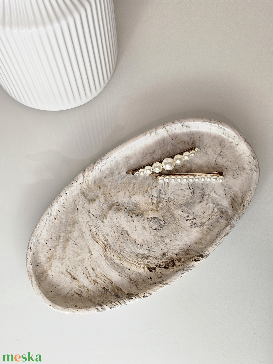 Ellipse - otthon & életmód - dekoráció - asztal és polc dekoráció - dekorációs tál, tartó - Meska.hu