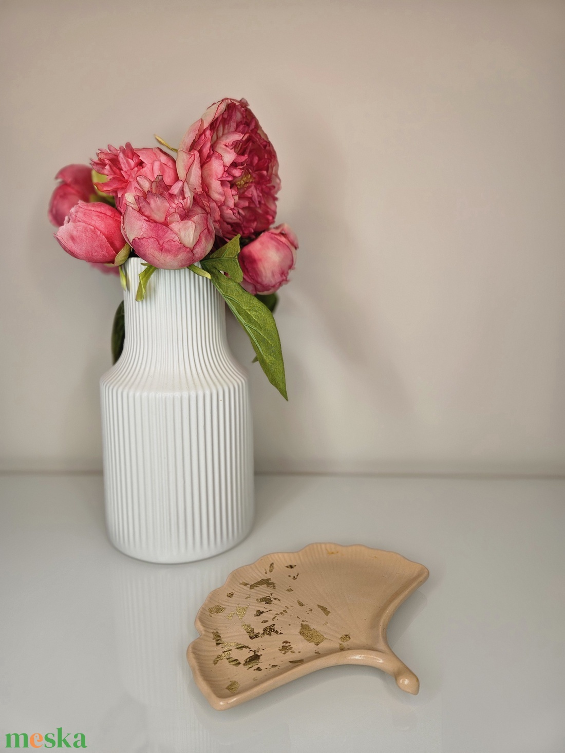 Ginko leaf - otthon & életmód - dekoráció - asztal és polc dekoráció - dekorációs tál, tartó - Meska.hu