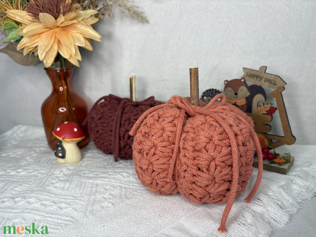 Csillag mintás tök-horgolásminta - diy (csináld magad) - szabásminta, útmutató - horgolási minta - Meska.hu