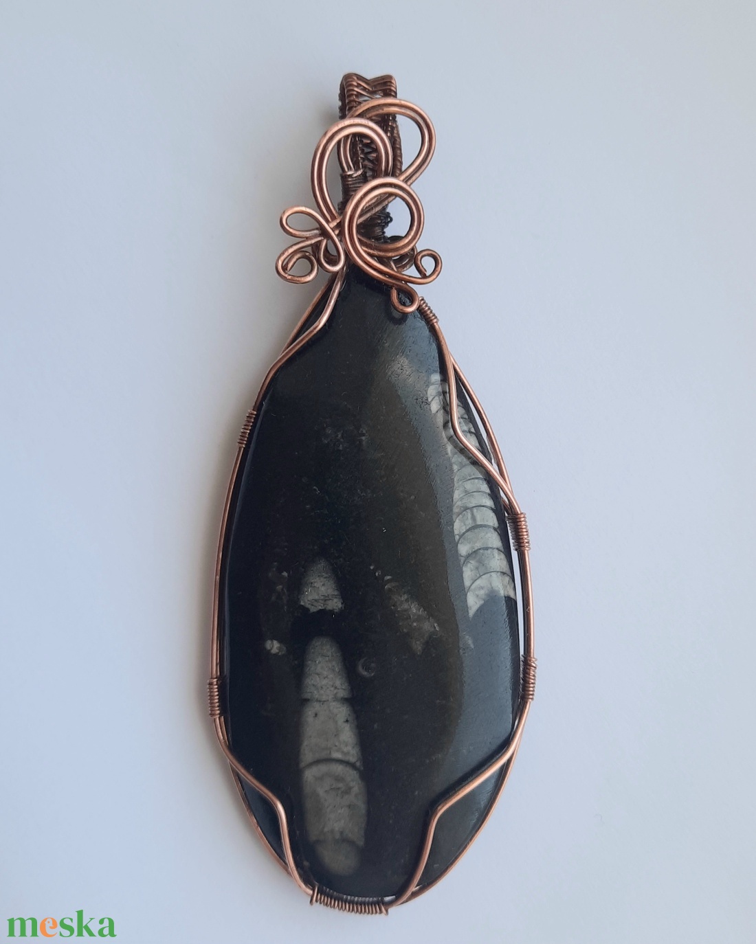 Ortocerász amulett - ékszer - nyaklánc - medál - Meska.hu Ortocerász amulett - ékszer - nyaklánc - medál - Meska.hu