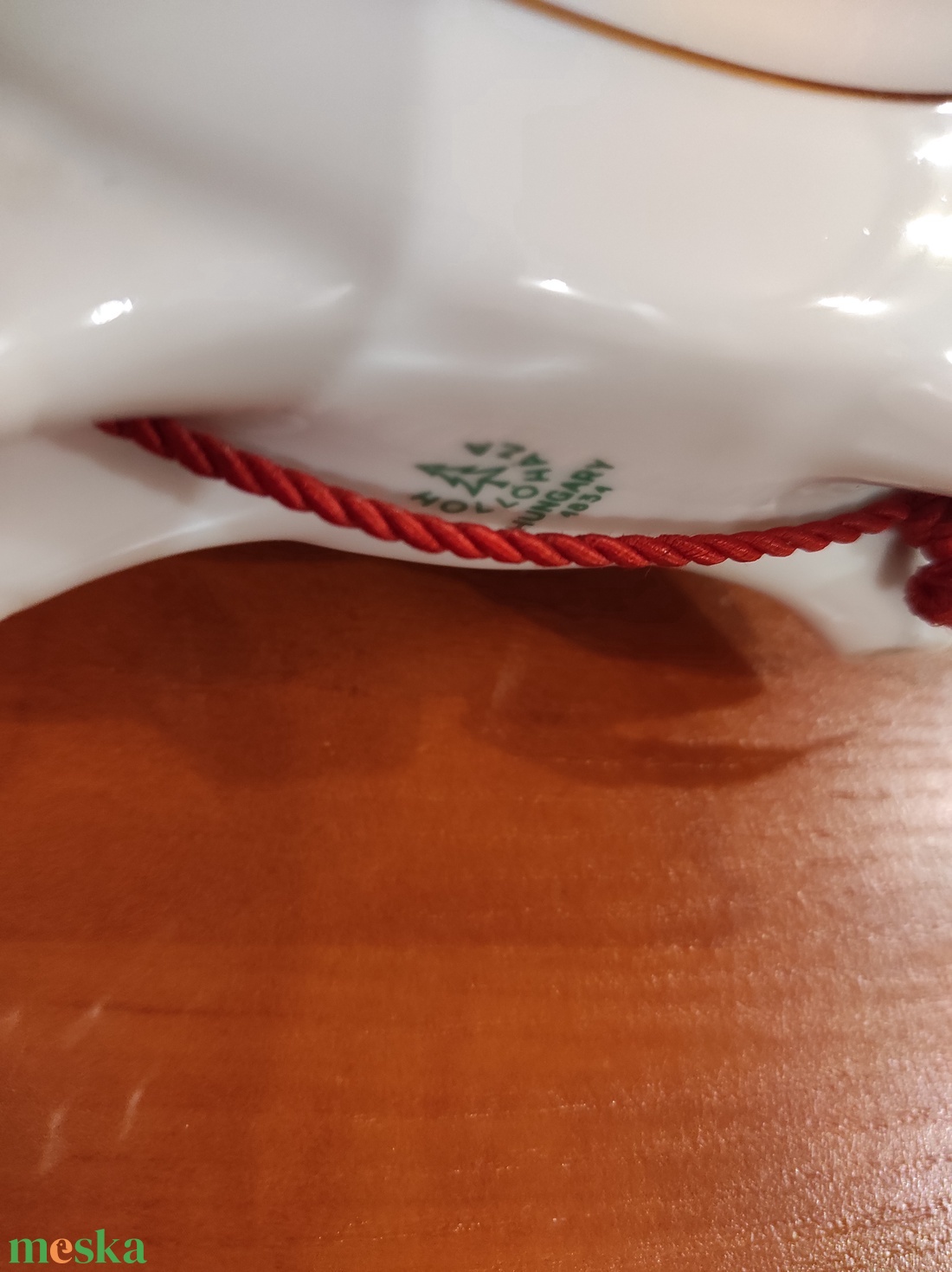 Hollóházi porcelán kulacs  - otthon & életmód - dekoráció - dísztárgy - Meska.hu