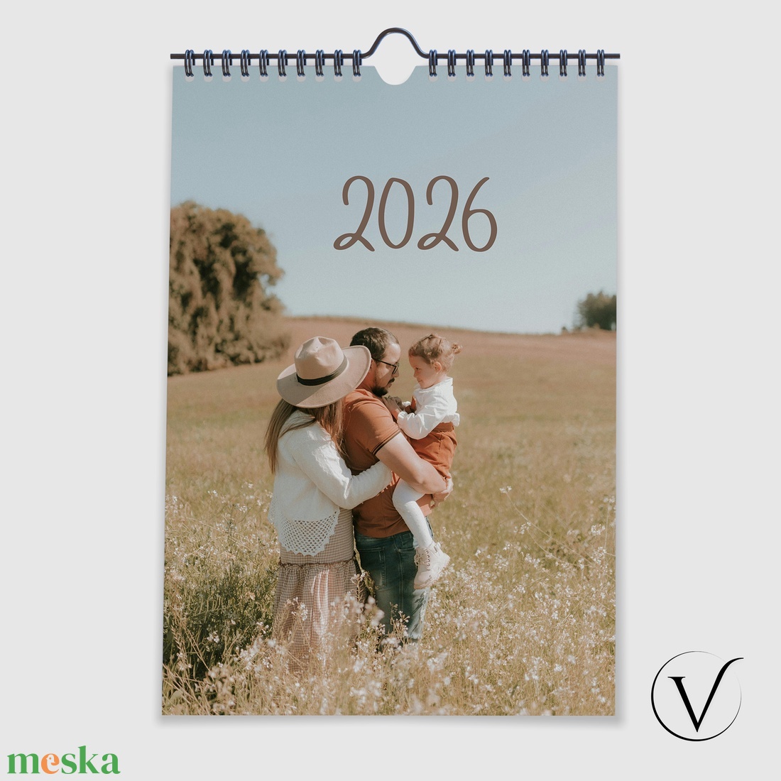 Egyedi fényképes naptár névnapokkal, ünnepnapokkal 2026 - otthon & életmód - papír, írószer - naptár & tervező - Meska.hu