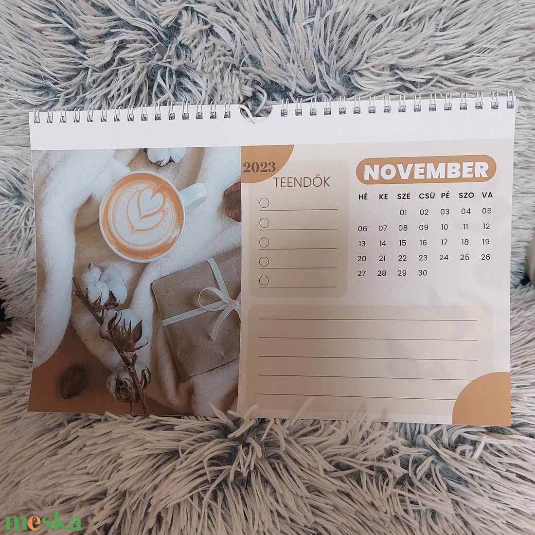 Egyedi fényképes fali vagy asztali naptár 2023 - otthon & életmód - papír, írószer - naptár & tervező - Meska.hu