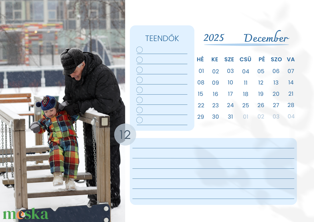 Fényképes naptár 2025 - otthon & életmód - papír, írószer - naptár & tervező - Meska.hu Fényképes naptár 2025 - otthon & életmód - papír, írószer - naptár & tervező - Meska.hu