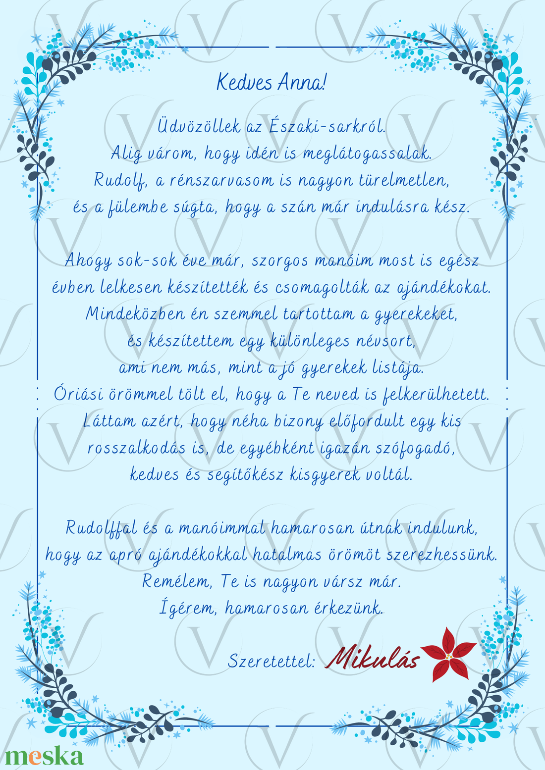Névre szóló levél, oklevél és boríték a Mikulástól - karácsony - mikulás - mikulás ajándékok - Meska.hu Névre szóló levél, oklevél és boríték a Mikulástól - karácsony - mikulás - mikulás ajándékok - Meska.hu