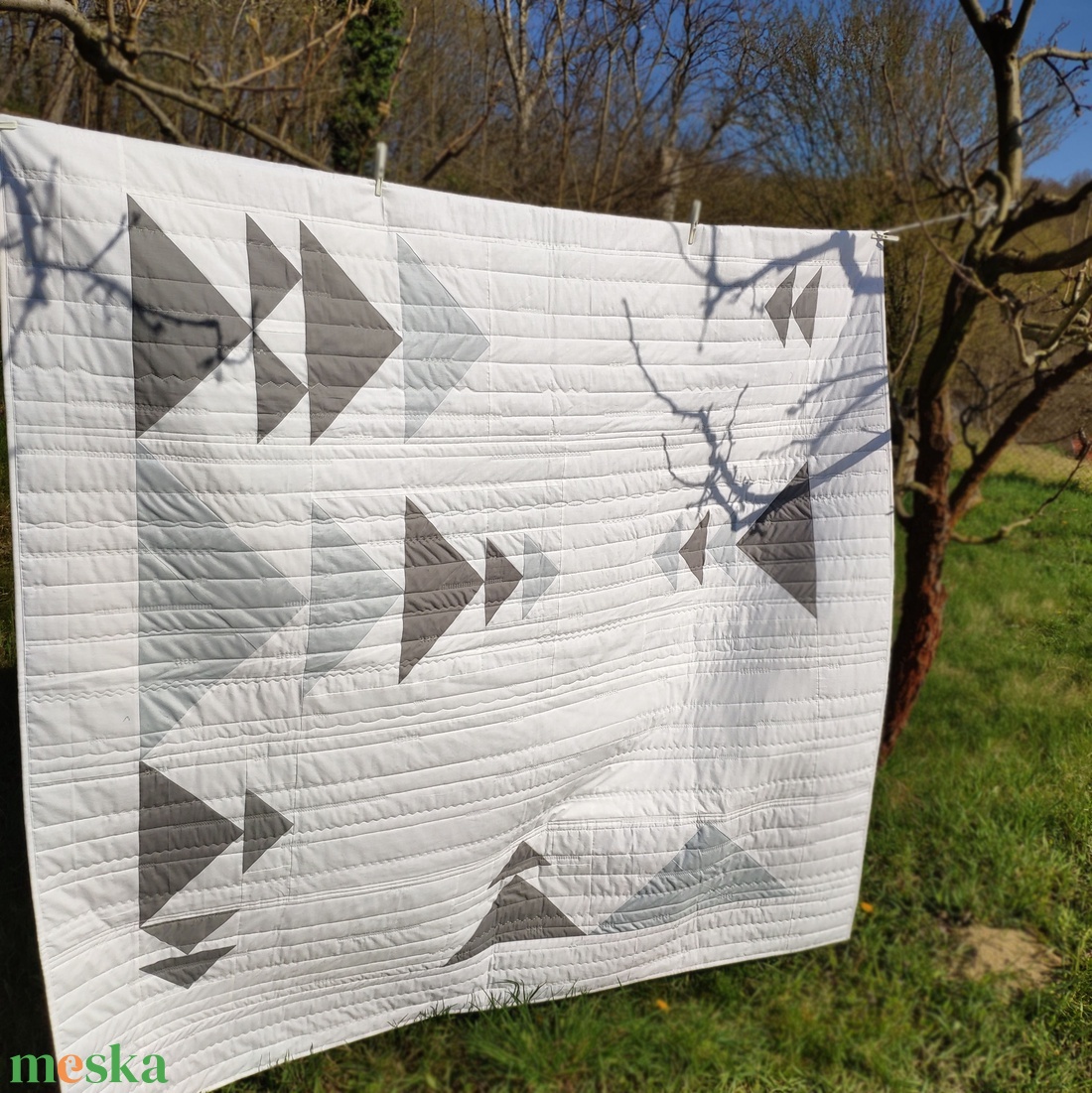 Patchwork takaró - otthon & életmód - lakástextil - felnőtt takaró, pléd - Meska.hu