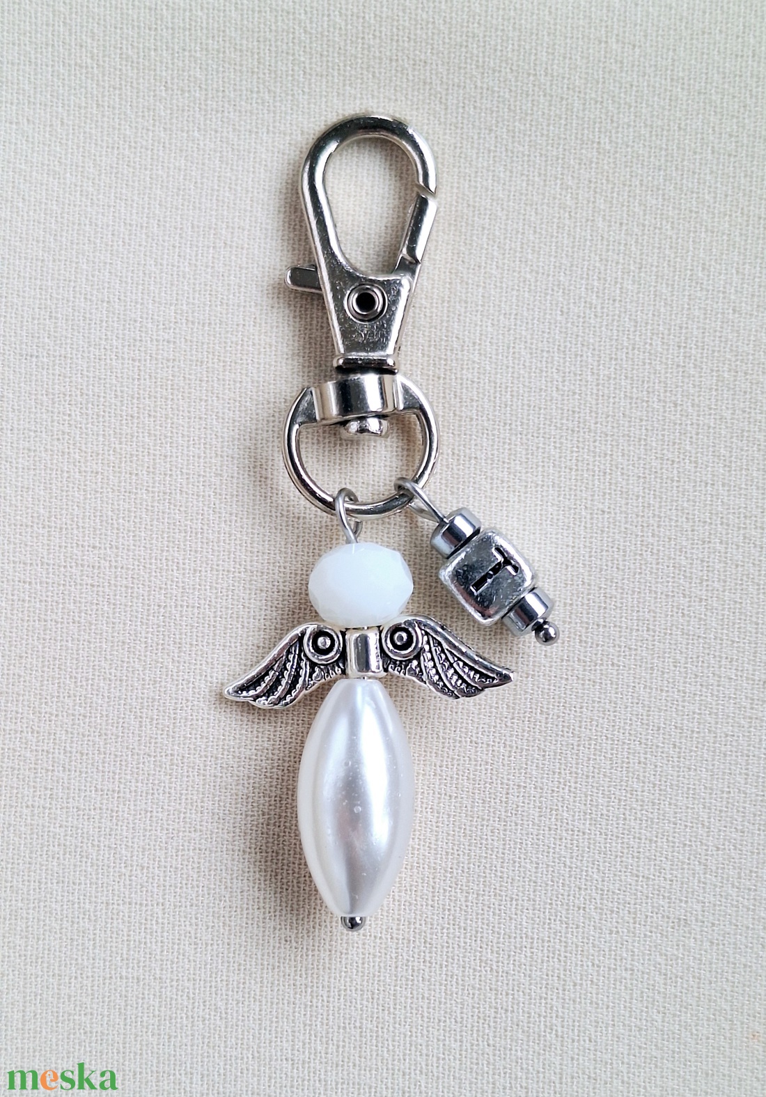 Angyalkás kulcstartó - táska & tok - kulcstartó & táskadísz - táskadísz - Meska.hu Angyalkás kulcstartó - táska & tok - kulcstartó & táskadísz - táskadísz - Meska.hu