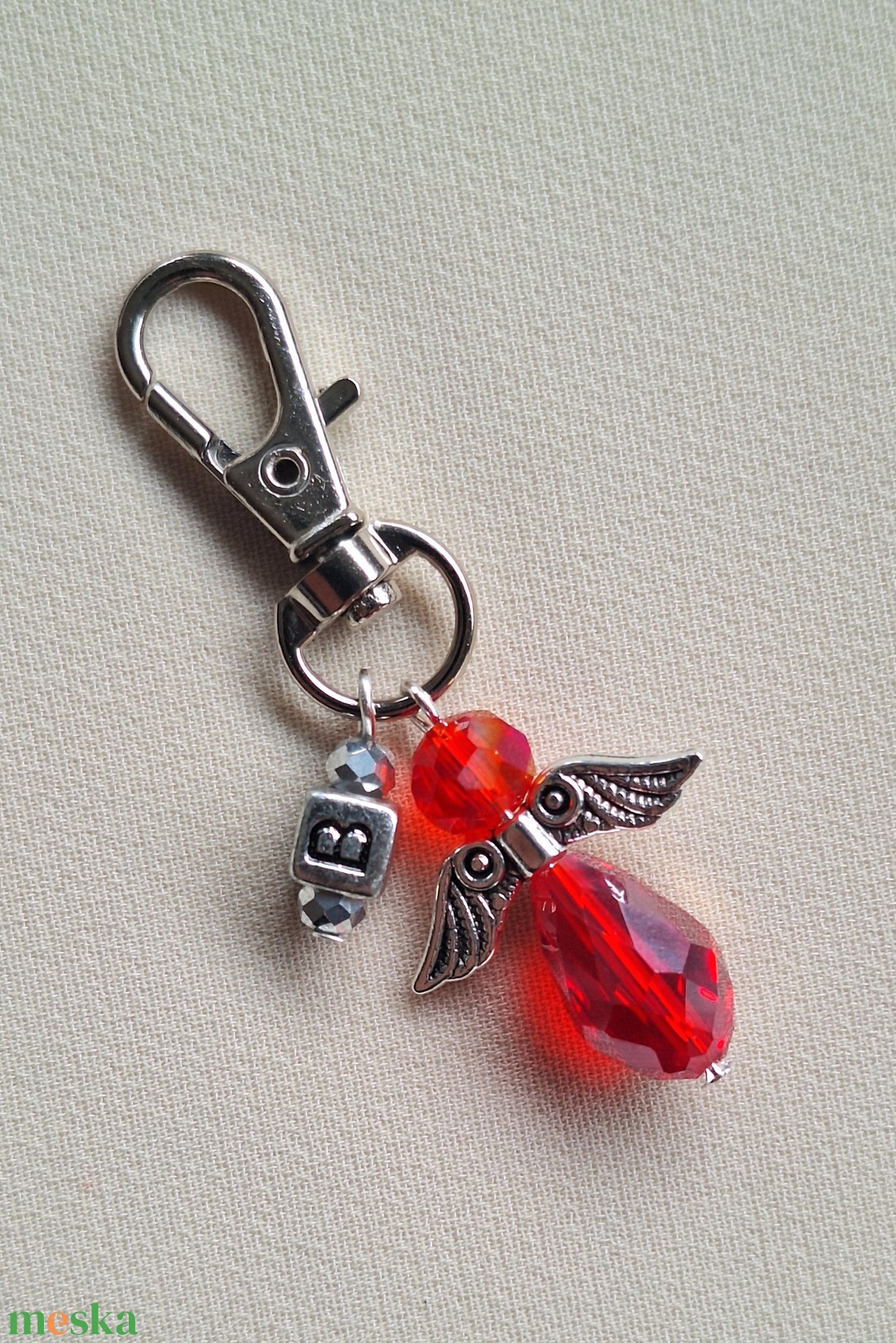 Angyalkás kulcstartó - táska & tok - kulcstartó & táskadísz - táskaakasztó - Meska.hu Angyalkás kulcstartó - táska & tok - kulcstartó & táskadísz - táskaakasztó - Meska.hu